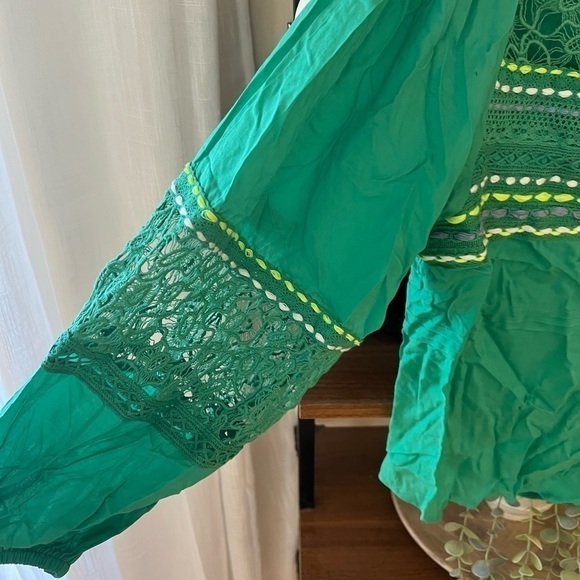 Anthropologie Blank London Sunshine Peasant Top NWT XS JB - Picture 6 of 8